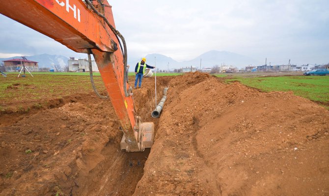 Elbistan'ın Kanalizasyon Eksiklikleri Gideriliyor