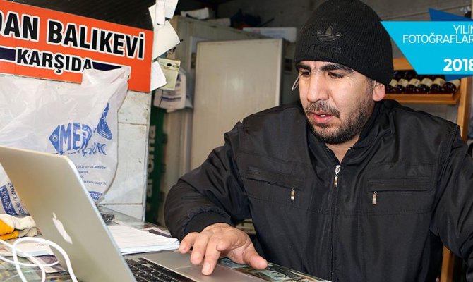 Kahramanmaraşlı Balıkçı esnafı AA'nın "Yılın Fotoğrafları" oylamasına katıldı