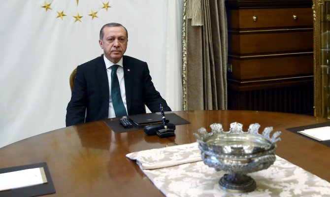Erdoğan, Vakıfbank Kadın Voleybol Takımı’nı kutladı