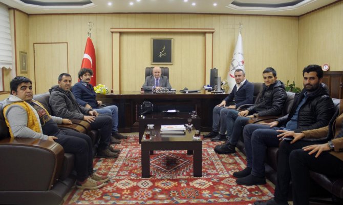 KMAGC, Milli Eğitim Müdürü Yılmaz'ı Ziyaret Etti