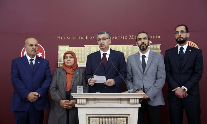 Kahramanmaraş Milletvekilleri TBMM’de Basın Açıklaması Yaptı