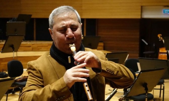 Türk dünyasının hüzünlü çalgısı balaban senfonide yerini aldı