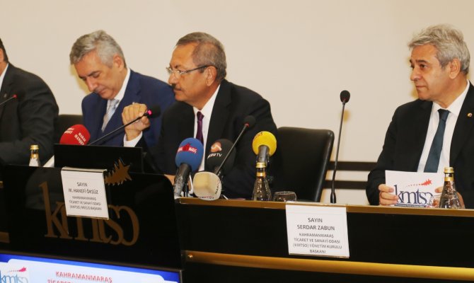 Kahramanmaraş’ta son ekonomik gelişmeleri konuşuldu