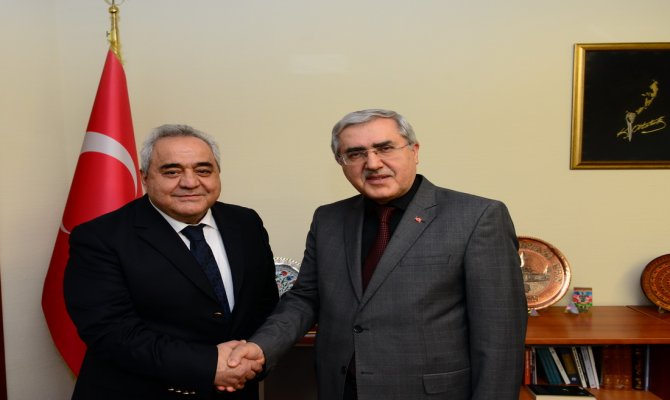 Rektör Prof. Dr. Sami Özgül ziyaretlere başladı