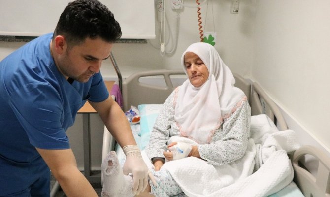 2 bin 850 diyabet hastasına ayak ve yara bakımı yapıldı