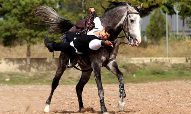 Vali Özkan, Atlı akrobat fotoğraflarına oy verdi