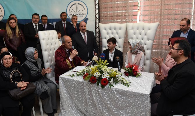 Kahramanmaraş’ta 2018’inci Çift Dünya Evine Girdi