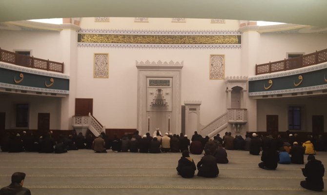 2019 yılının ilk gününde sabah namazına koştular