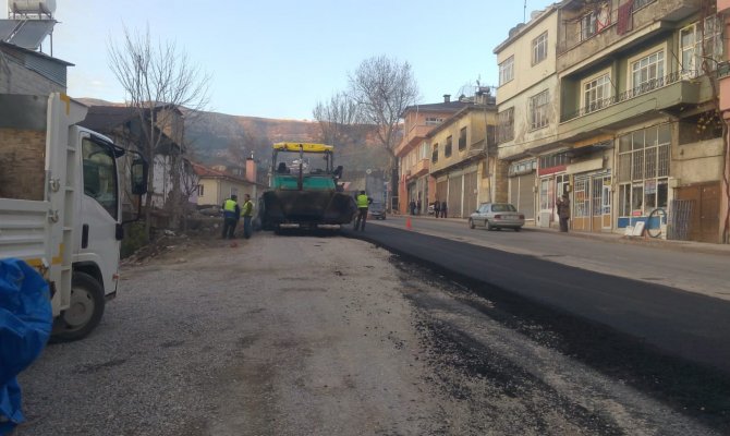 Sarayaltı Caddesi yenilendi