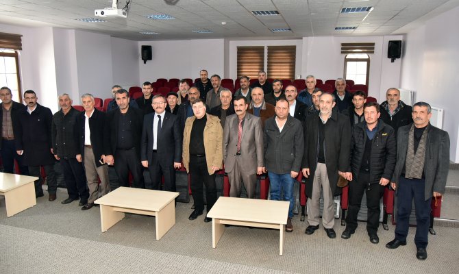 Başkan Aydın, Muhtarlarla Buluştu