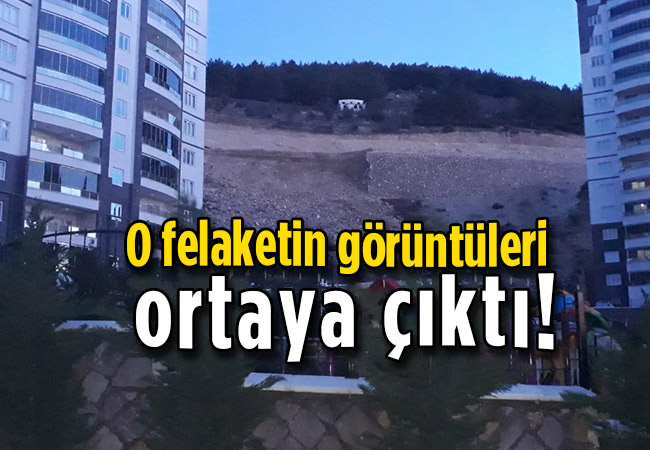 O felaketin görüntüleri ortaya çıktı!