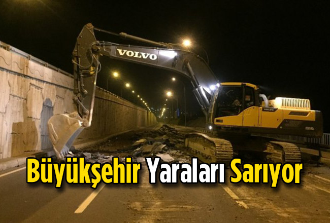 Büyükşehir Yaraları Sarıyor