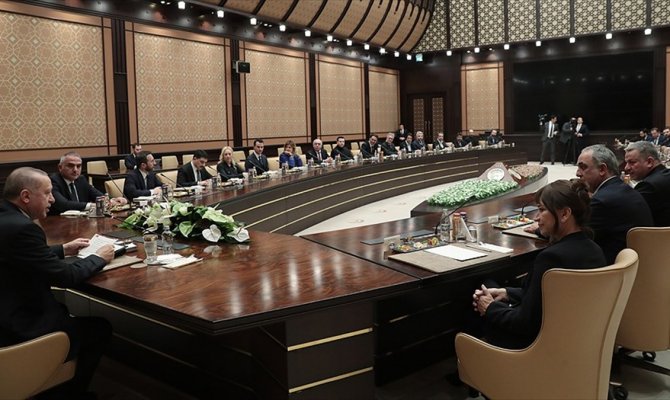 Sinema sektörü temsilcilerini kabul etti