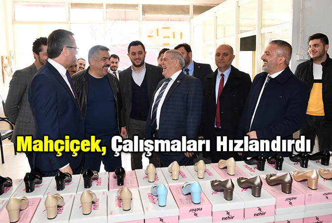 Mahçiçek, Çalışmaları Hızlandırdı