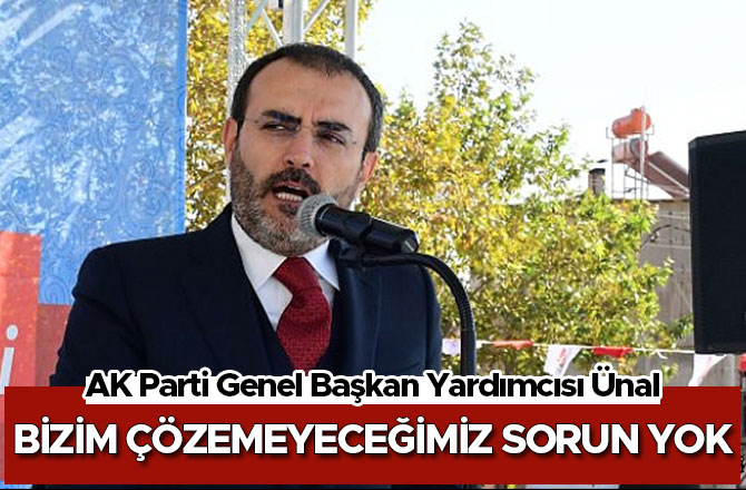 Bizim çözemeyeceğimiz sorun yok