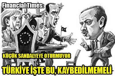 Türkiye artık yumuşak başlı ricacı değil