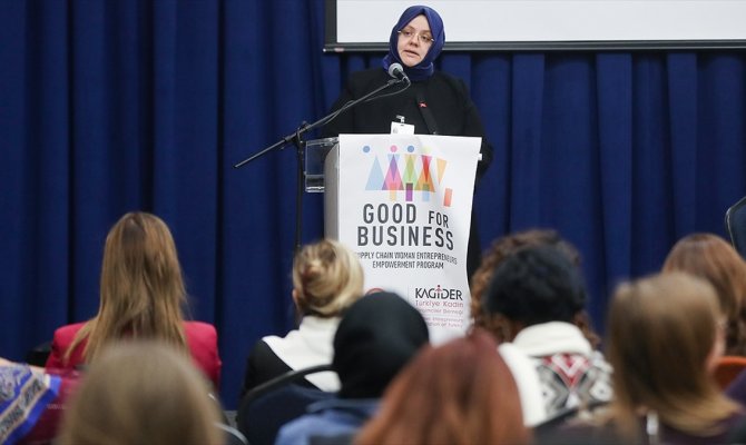 Güçlü kadın, güçlü Türkiye hedefiyle çalışmalarımıza devam ediyoruz