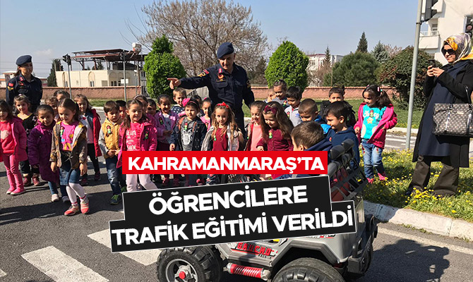 Öğrenciler Trafik Eğitim Parkında