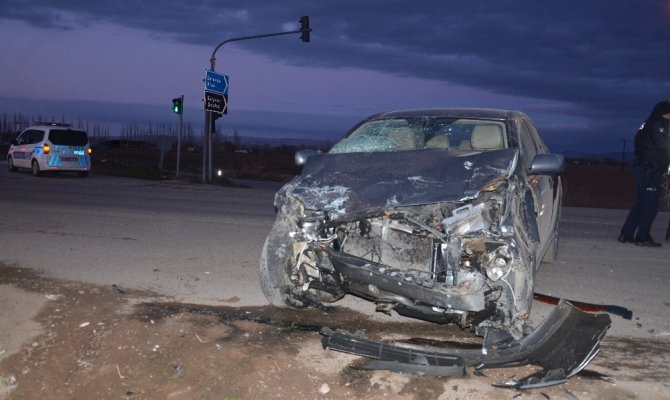 Elbistan’da trafik kazasında 1 kişi ağır yaralandı