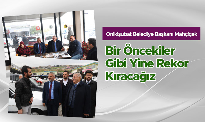 Bir Öncekiler Gibi Yine Rekor Kıracağız