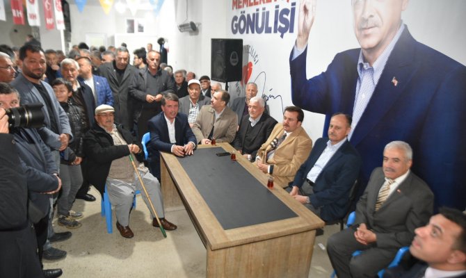 Erkoç ve Kervancıoğlun’dan Başkan Okumuş'a Destek