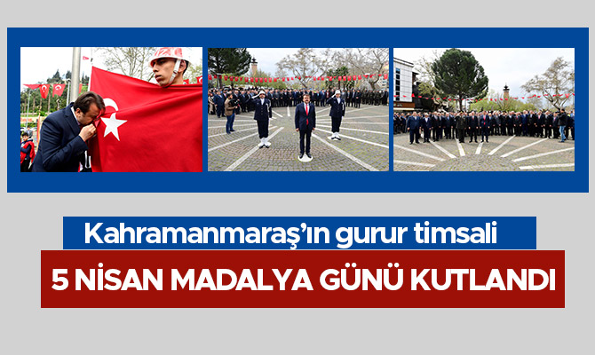 5 Nisan Madalya Günü Kutlandı