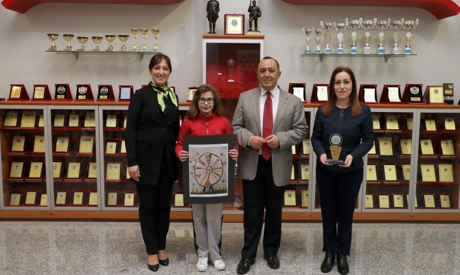 Sanko Okulları Öğrencisi Resimde İl Birincisi Oldu