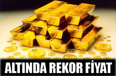 Altın yeni bir rekor kırdı