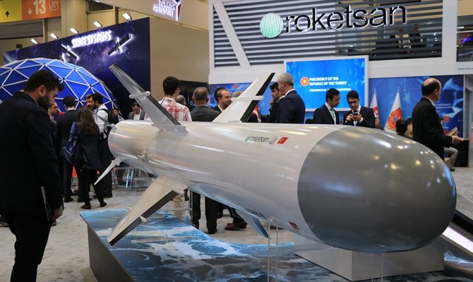 Atmaca füzesi için geri sayım