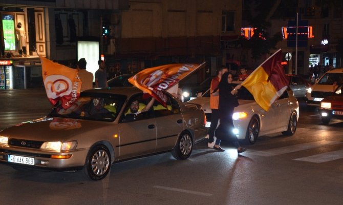 Kahramanmaraş  Galatasaray'ın şampiyonluğunu kutladı