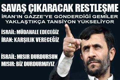 Savaş çıkaracak restleşme