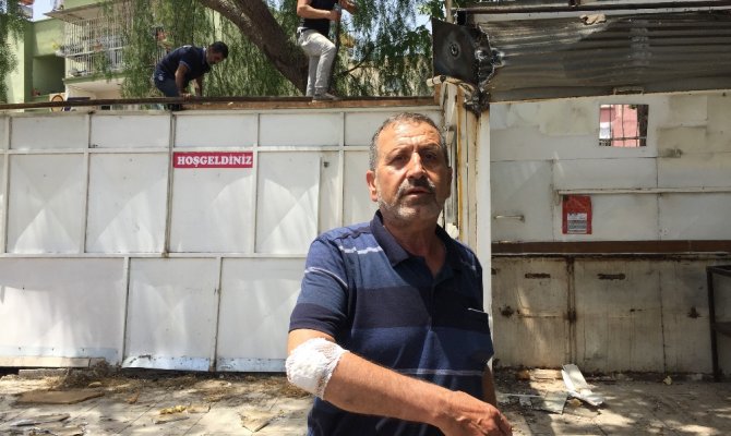 "Bayana niye küfür ediyorsun?” diyen kebapçının dükkanına aracıyla daldı