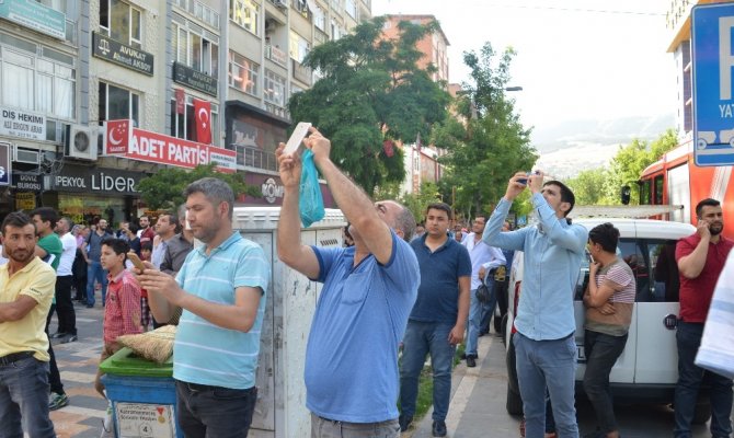 Kahramanmaraş'ta intihar girişiminde canlı yayın telaşı