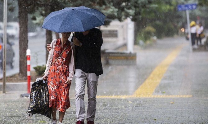 Meteorolojiden sağanak uyarısı geldi