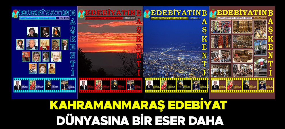 Kahramanmaraş Edebiyat Dünyasına Bir Eser Daha