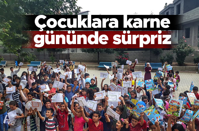 Bir Tebessüme Değer Topluluğu’ndan Çocuklara Karne Hediyesi