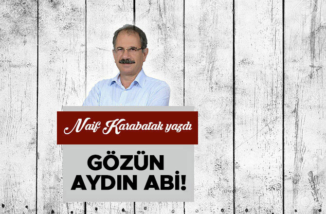 Gözün aydın abi!