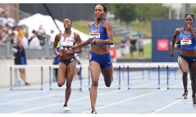 Dalilah Muhammed 16 yıllık rekoru kırdı