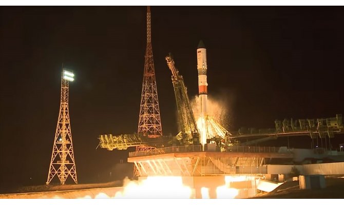 Progress MS 12 kargo kapsülü uzaya fırlatıldı