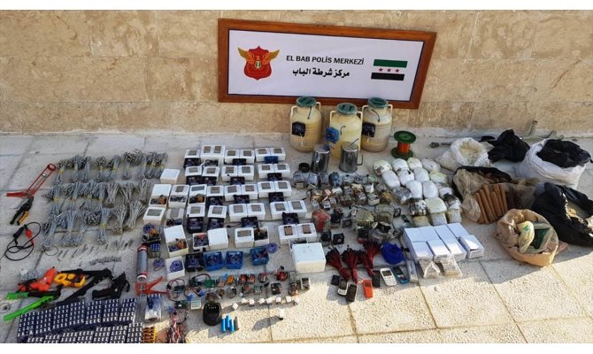 Jandarma ve MİT'ten Bab'da terör örgütü DEAŞ'a darbe