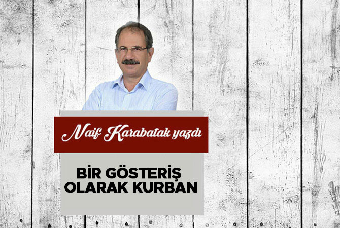 Bir gösteriş olarak kurban