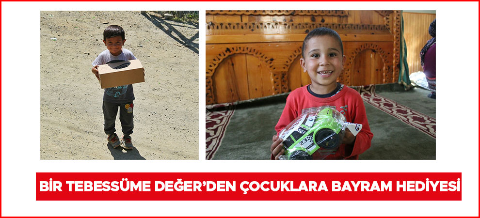 Bir Tebessüme Değer’den Çocuklara Bayram Hediyesi