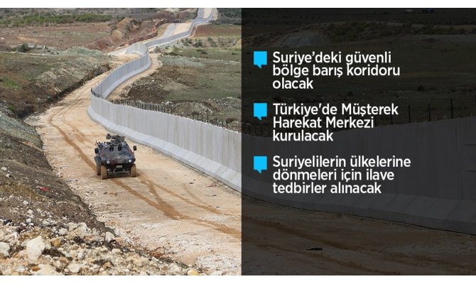 ABD ile 'Güvenli Bölge' görüşmeleri tamamlandı