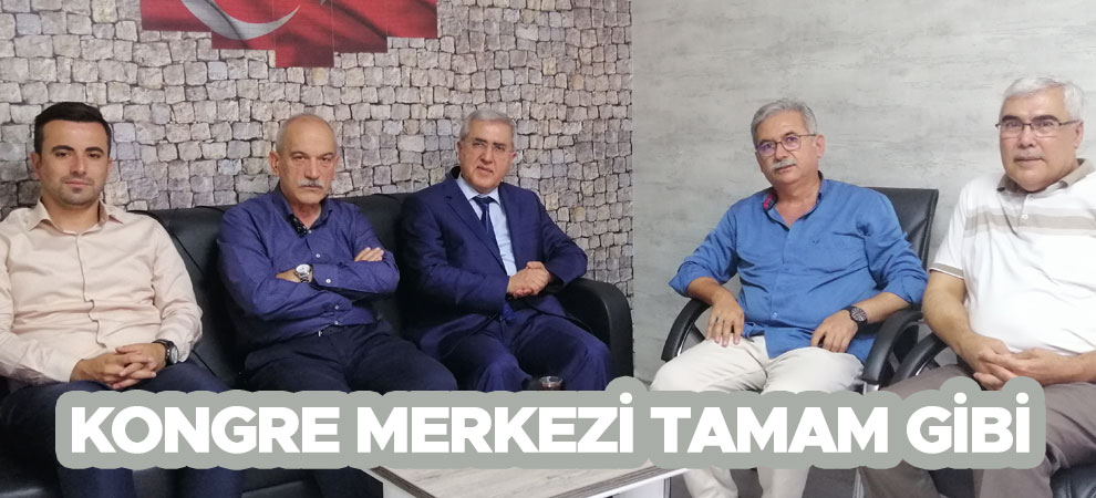Kongre Merkezi tamam gibi