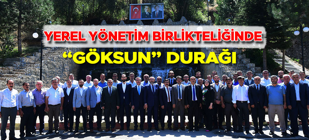 Yerel Yönetim Birlikteliğinde Göksun Durağı