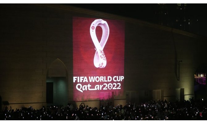 Katar'daki 2022 FIFA Dünya Kupası'nın logosu tanıtıldı