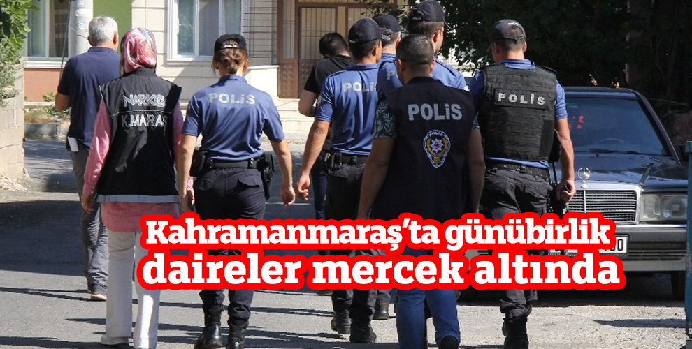 Kahramanmaraş’ta günübirlik daireler mercek altında