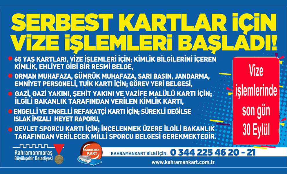 Yenilemede Son Gün 30 Eylül