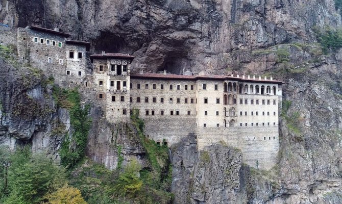 Sümela hristiyan din adamlarının sürgün yeriymiş