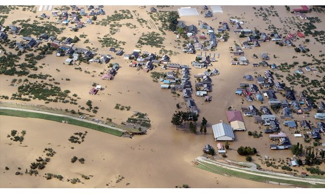 Japonya'daki Hagibis Tayfunu için on binlerce asker görevlendirildi